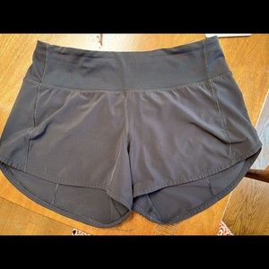 Lululemon speed up shorts tall black